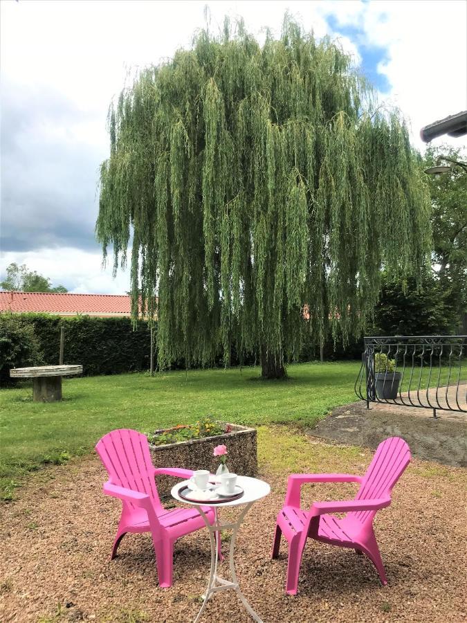 Le Clos Fleuri - Maison Vigier Maringues Exteriör bild
